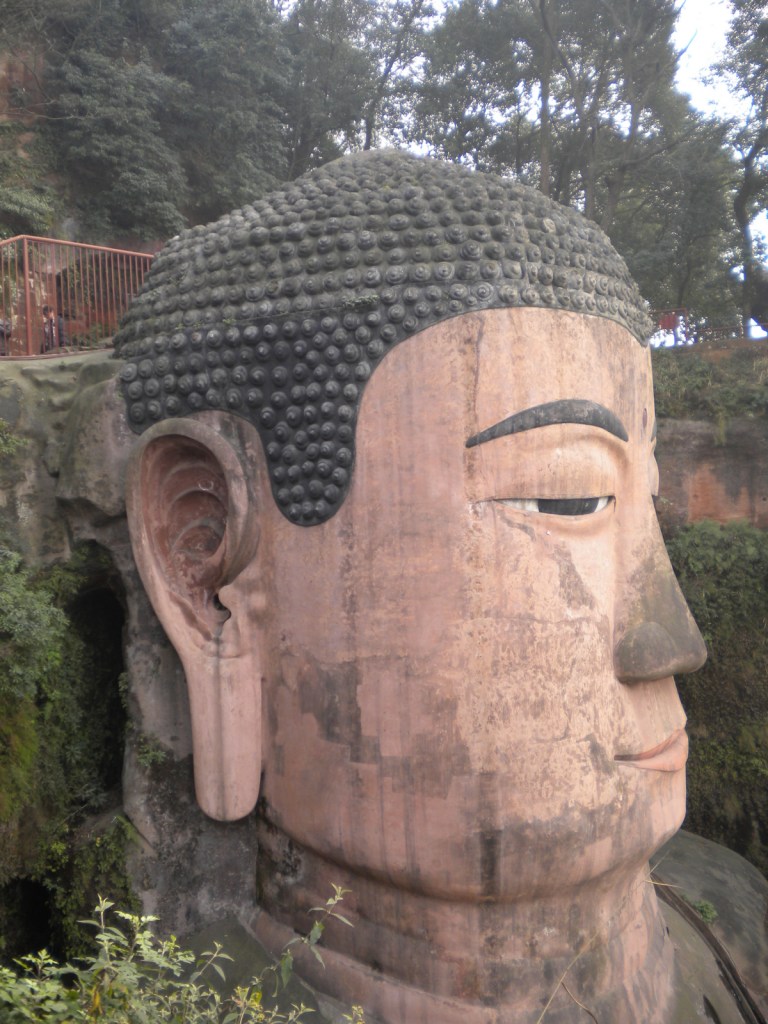 Leshan-Giant-Buddha-China-Size-of-Head