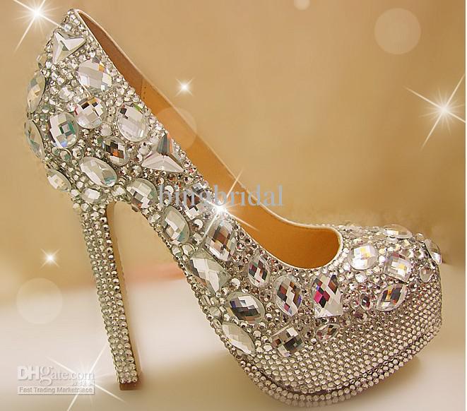 Unique-Sparkling-Crystal-Diamond-Wedding-Bridal-Shoes-High-Heels-Waterproof-Sandal-Party-Prom-Shoes