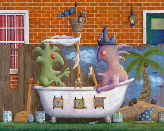 Pirates in a bathtub