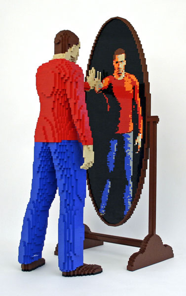 Incredible-LEGO-Art-by-Nathan-Sawaya-reflection
