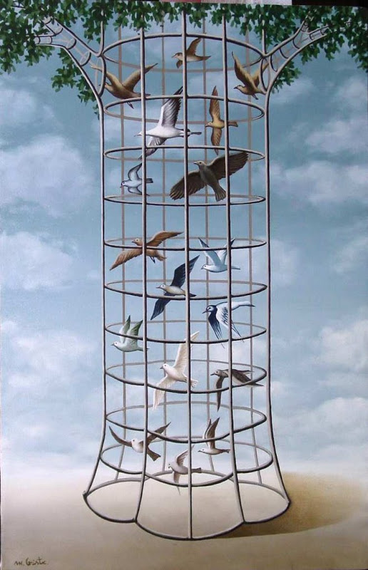 Mihai Criste 1975 - Romanian Surrealist painter - Tutt'Art@ (7)